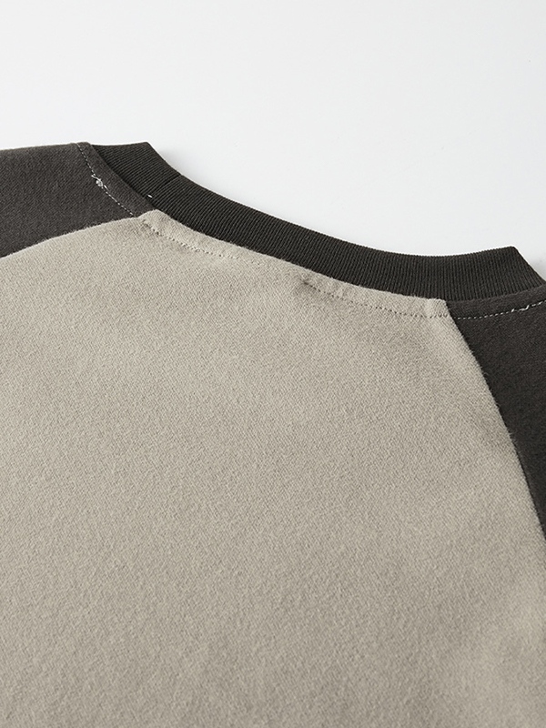 Retro Raglan Crop Long Sleeve Tee-3