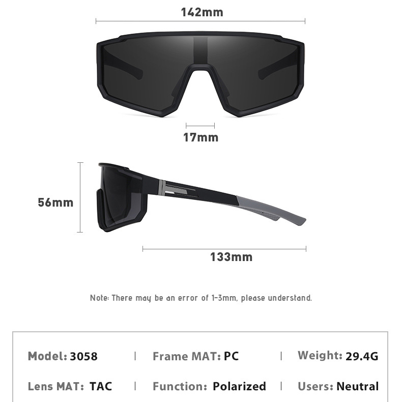 Outdoor Sporty Polarized Colorful Sunglasses-1