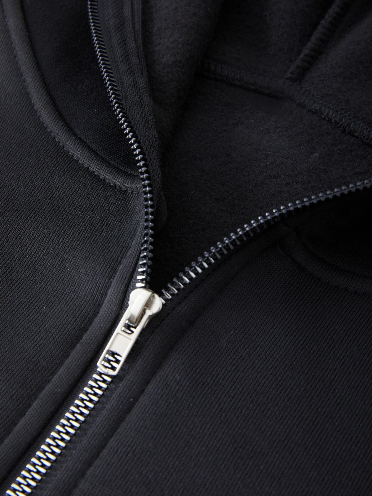 Men's Punk Rhinestone Cross Zip Up Hoodie-2