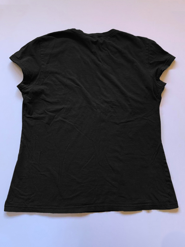 Solid Crew Neck Cropped Short Sleeve Tee-1