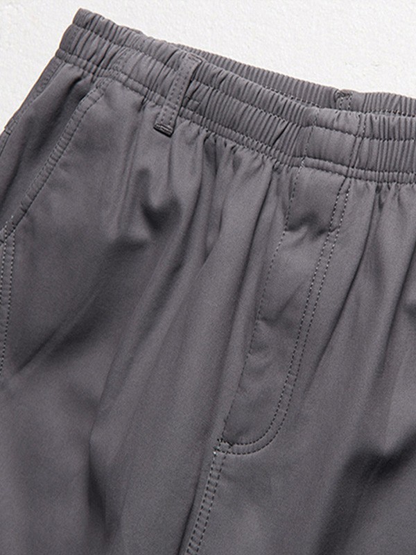 Men's Fleece Lined Casual Cargo Pants-6