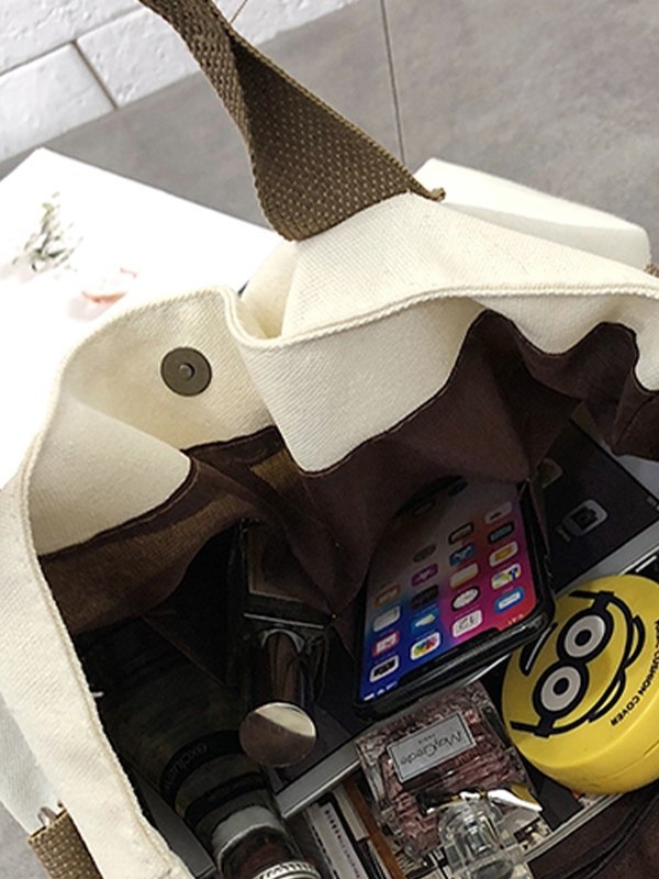 Convertible Canvas Tote Bag-5